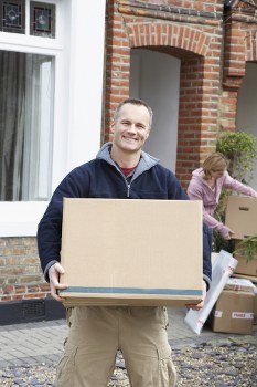 Removal team supporting a house move in Upton