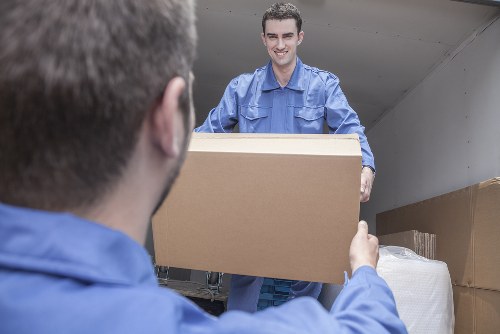 Moving van service for home removals in Upton