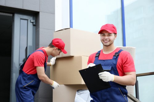 Residential packing and unpacking support for Upton households
