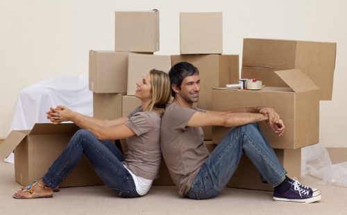 Commercial moving van service for Upton businesses