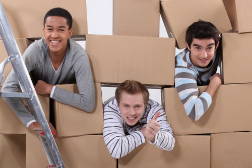Removal van service for residential and business relocations