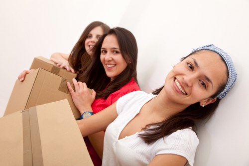 Packing and loading furniture for a local relocation