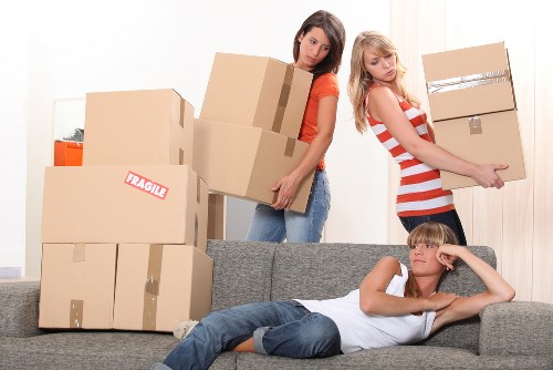 Preparing household items and furniture for man and van removals in Upton
